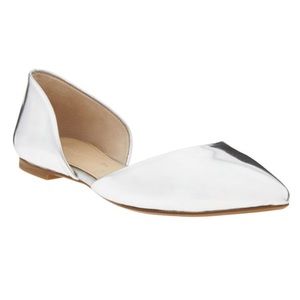 ⚡️Banana Republic⚡️Metallic “Alani” D’orsay Flats